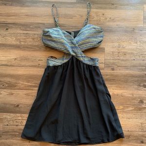 BCBGeneration Sexy Cross Front Mini Dress